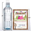 Camping Themed Thank You Notes for Girls, Ten 4" x
