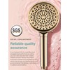 Cobbe Filtered Shower Head with Handheld, High Pressure 6 Spray