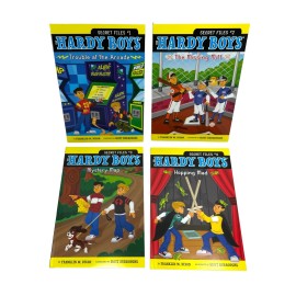The Hardy Boys Secret Files Paperback Book Set 1-4 Franklin W Dixon Burroughs