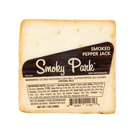 Smoky Park Smoked Pepper Jack Cuts, 7 oz, 12 Pack