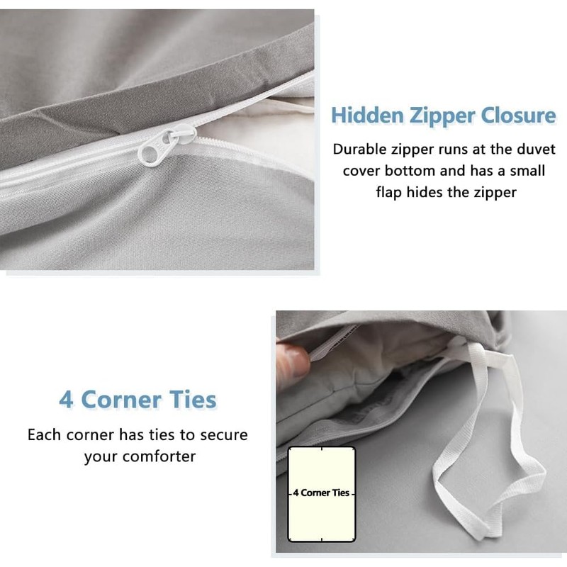 Waterproof Duvet Quilt Protector Cover Single,Single Side Waterproof Protective Cover,