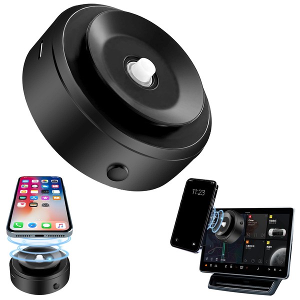 Gcffom Magnetic Suction Cup Phone Mount, Double Sided Phone Holder,