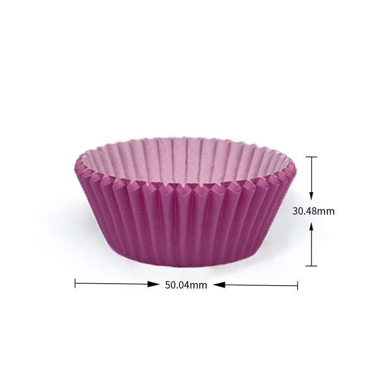 Gcardist Standard 300-Count Cupcake Liners Cupcake Cups Food Grade Solid