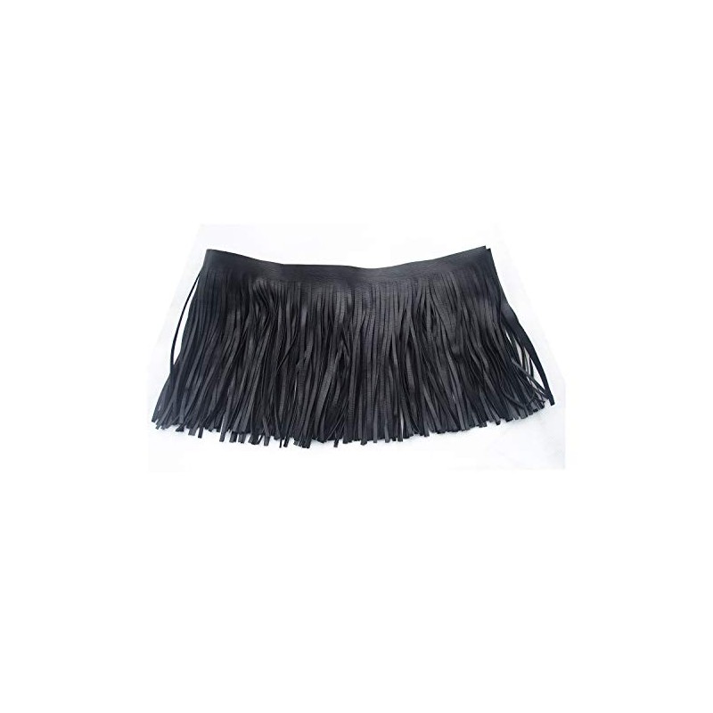 PU Leather Tassels Lace Trims Adornment DIY Craft Cloth Bag