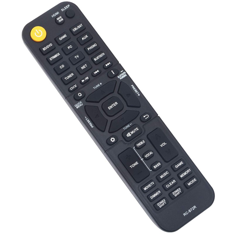 RC-972R Replacement Remote Controller Fit for Onkyo AV Receiver TX-NR696