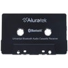 Aluratek Universal Bluetooth Audio Cassette Receiver, Built-in Rechargeable Battery, Up