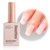 Beetles Neutral Gel Nail Polish 15ml Jelly Nude Pink Gel