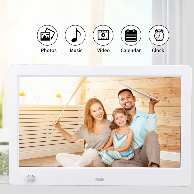 6.8 Inches Digital Photo Frame 1080P HD Motion Sensor Electronic