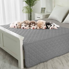 Thirteen-Thirteen 100% Waterproof Bed Cover, Pet, Non-Slip Dog Blanket, Bed, Sofa, Waterproof Couch Cover - Cover for Furniture 54x82 inch