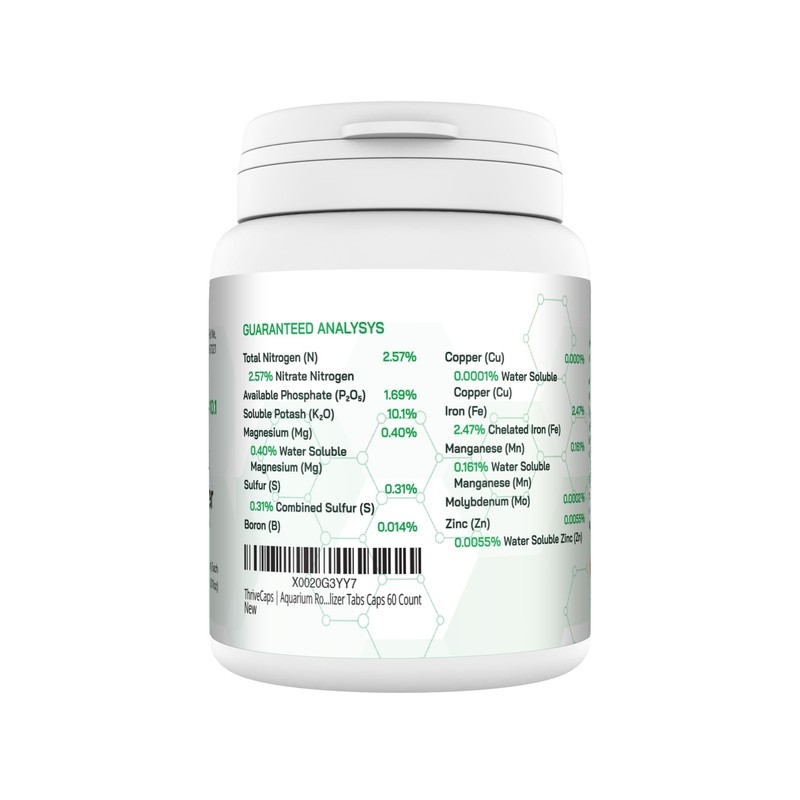 NilocG Aquatics ThriveCaps | Aquarium Root Fertilizer Tabs Caps 60