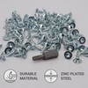 SKIR'CO (Pack of 300) 4.0 x 12 mm Galvanised Steel