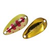 JACKALL Spoon, Timon Tiaro, 0.9 inch (22 mm), 0.06 oz (1.6 g), Crazy Purple