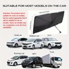 Portable Car Windshield Sunshade for Fall, Foldable Car Windshield Sun