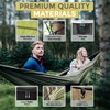 Miztli Camping Hammock -Portable Hammock w/Spacious Net & Tree Straps