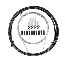 Eyech Universal Bike Shift Cable Housing Kit Set Bicycle Shifter Cable Set Derailleur Cable Replacement Kit for Mountain Bike and Road Bike