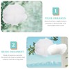 Abaodam Pack of 4 Cloud Blanket Lint Bedroom Cloud Children's