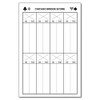 Guajolote Prints Chicago Bridge Score Pad 5.5" x 8.5" 50-Sheets