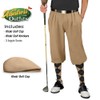 Golf Knickers Mens Albatross Golf Outfit - Khaki - Golf