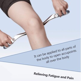 Herramienta de Masaje Gua Sha de Acero Inoxidable, Terapia Física, Curación de Lesiones de Tejidos Blandos, Reducción del Dolor, Diseño Ergonómico