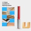 Two Flute Straight Router Bits BE-Tool 5PCS 1/2" Worktop Router