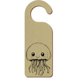 'Cute Jellyfish ' 200mm x 72mm Door Hanger/Sign (DH00045945)