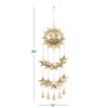 Deco 79 Metal Sun and Star Indoor Outdoor Windchime with