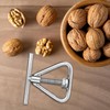 ZEACCT 1 Pcs Nut Cracker, Stainless Steel Pecan Cracker, Triangle