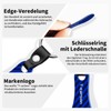T-carbon Shopping Chip Keyring, Blue 2, Unit size