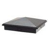 True 6" x 6" Heavy Duty Aluminium Pyramid Post Cap
