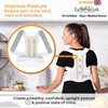 LyfeFocus S1 Premium Invisible Breathable Back Posture Corrector for Men