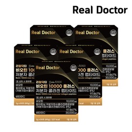 Real Doctor Biotin 10000 Plus Low Molecular Collagen Peptide Single Case 2g x 30 sachets (60g) 5 units (5 month supply) / 리얼닥터 비오틴 10000 플러스 저분자 콜라겐 펩타이드 단케이스 2g x 30포 (60g) 5개 (5개월분)