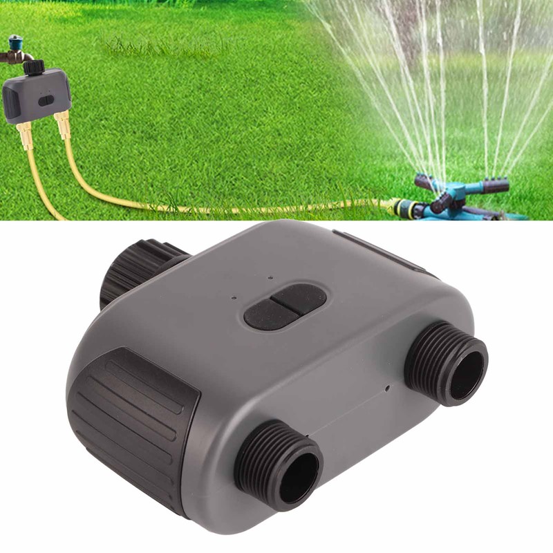 WiFi Sprinkler Timer 2 Zone Automatic Watering G3/4 Thread Smart