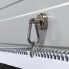 POPPSTAR Carabiner Magnet Strong, 4X (17kg Clamping Force) Neodymium Hook