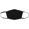 Bella Canvas womens Face Cover Handkerchief, Black, Small-Medium US