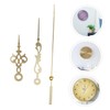 LALAFINA 1Set Elegant Metal Clock Hands Sturdy Clock Replacements for