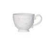 Juliska Jardins Du Monde Breakfast Cup - Whitewash, Coffee Cup