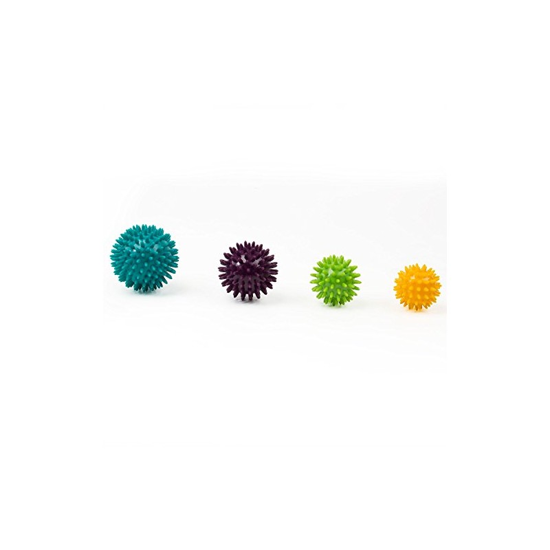 Nub Ball, Hedgehog Ball with 7 cm Diameter (Aubergine) Massage