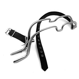 PRECISE CANADA: JENNING MOUTH GAG 6" WITH REAL LEATHER BELT NEW