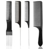 LEEQBCR 4 pcs Professional Styling Kämme Friseur Kamm Afrokamm Frisurkamm