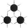 3 Pcs Nail Dotting Tools 6 In 1 Circular Nail