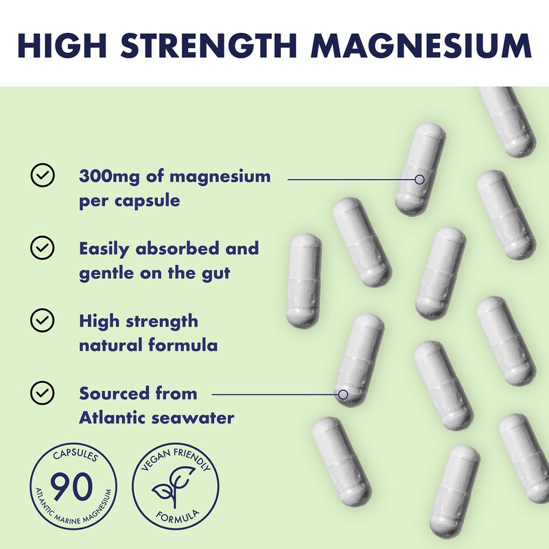 Higher Nature - Atlantic Marine Magnesium 300mg - Natural Source