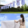 50 Ft Adjustable Cotton Clothesline Rope for Camping & Home