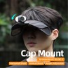 Sinyutia Baseball Hat Clip for Insta360 Go 3s, Vertical &