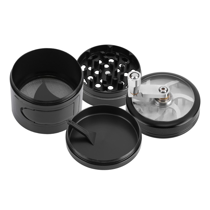 Manual Operated Zinc Alloy Herb &amp; Spice Kitchen Grinder with
