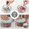 Manual Food Processor Vegetable Chopper 2.3 Cup Small Mini Hand