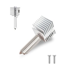 A1/A1 Mini 3D Printer Hotend Bambulab Original with 0.2mm Nozzle Stainless Steel for Bambu Lab A1 Series 3D Printer Accessories