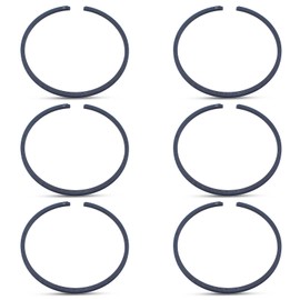 Hyceker 6Pcs Piston Rings for Stihl BR500 BR550 BR600 BR700 BR800 BR800X BR800C Backpack Leaf Blowers 4283-034-3006 50x1.2mm 4283 034 3002 4282-034-3000