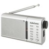 Ohm RAD-P503S 03-0990 AudioComm AM/FM Handy Radio Silver