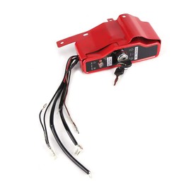 Electric Starter for Honda GX340 GX390, Key Panel Control Box with Keys, GX340 11HP & GX390 13HP Gas Engine On Off switch, 182F 188F Motor Starter