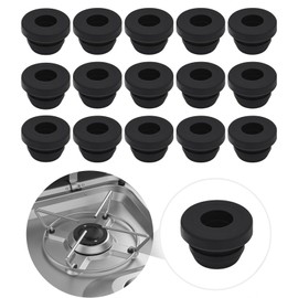 T TAKONE Pack of 16 Pot Carrier Rubber Grommets for 5mm Rods - Ideal as Replacement Parts for Motorhome Accessories, Compatible with Dometic, Ducato, Citroën and Thetford Hobs